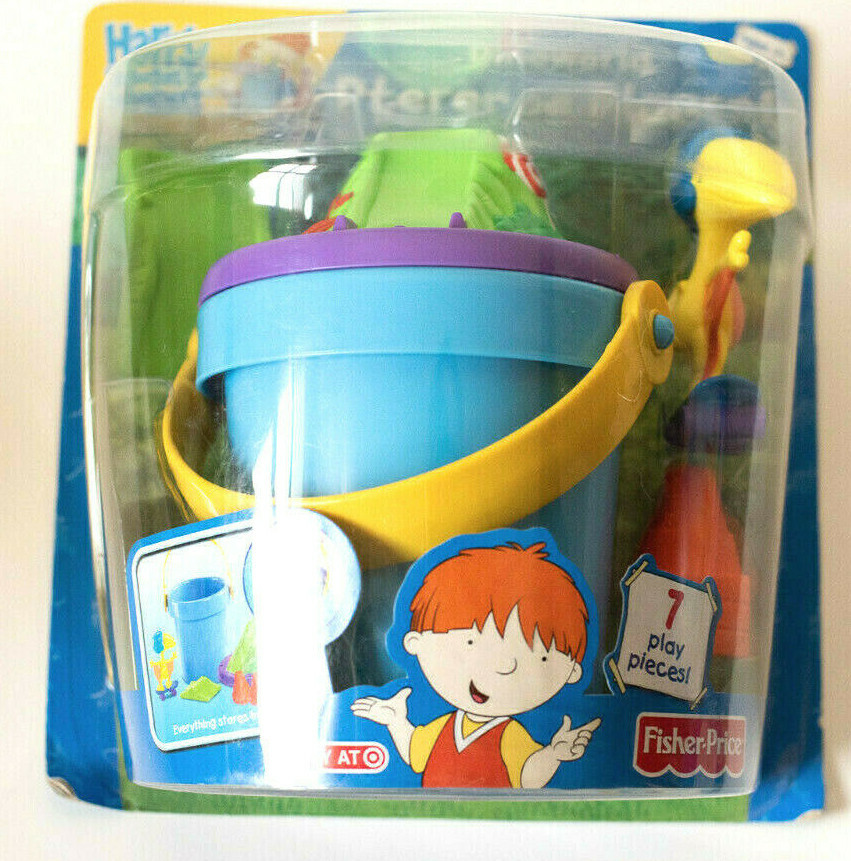 harry and his bucketful of dinosaurs toys fisher price